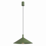 Sollux Lighting rippvalgusti Nox 1, roheline