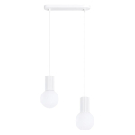 Sollux ripplamp Halo 2L, valge