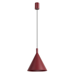 Sollux Lighting ripplamp Nox 25, burgundia