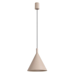 Sollux Lighting ripplamp Nox 25, hallikaspruun
