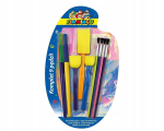 9 tk. Titaani segu pintslite komplekt