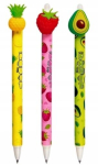 Kustutav pastapliiats Cresco Fruits, 0,5 mm, sinine tint