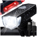 Eesmine ja tagumine jalgrattalamp Led Usb veekindel