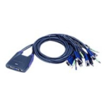 4-port KVM switch, ATEN CS64US, USB + A&hellip;
