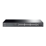 V&otilde;rgul&uuml;liti - TP-Link 28-portine Gigabit Lihtne Nutikas L&uuml;liti, 24-portine PoE+, 250W, Must