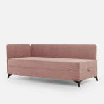 Nurgavoodi Ibis 90 Poso52, 90x200 cm, hele roosa