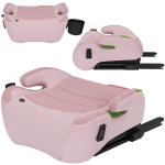 Turvatool Lionelo Luuk Fix i-Size Pink Baby, 22-36 kg, 125-150 cm, topsihoidjaga