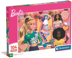 Pusle nukkudega Clementoni Super Barbie 25007, 104 tk.