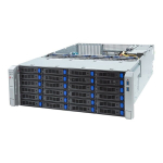 Gigabyte Rack Platform (4U) Intel S453-S70-AAV1, 6NS453S70MR000ABV1Z6, 625mm, 482.6mm, 177mm, 28kg, 1600W, 4xRJ-45, 2xM.2