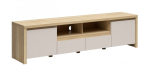 TV-kapp Kaspian 182, helespruun/hall