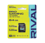 USB pulk Goodram m&auml;lukaart microSDXC 64GB Rival UHS-I V30 U3 C10 100/70MBs