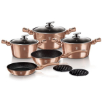 Berlinger Haus Carbon Metallic Line pottide komplekt, 10 tk