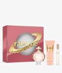 Komplekt Rabanne Olymp&eacute;a naistele: parf&uuml;&uuml;mvesi EDP, 50 ml + parf&uuml;&uuml;mvesi EDP, 10 ml + kehapiim, 100 ml