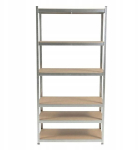 Profix metallist hoiustamisriiul, 6 riiulit, 222x110x50 cm, 1050kg