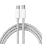 OEM USB-C kaabel USB-C, 1 m, 60 W, valge