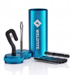 Tubeless rehvi remondikomplekt Weldtite Tubeless Repair Capsule, kompaktne CNC alumiinium