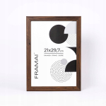 Pruun fotoraam suurusega 21x29,7 cm