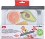 Alpina korduvkasutatavate toidukottide komplekt, 1,8, 1, 0,45 l, 3 tk