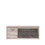TV-alus Mebelbos Jazz 1d1s 125, 126,6x40,3x52,4 cm, pruun
