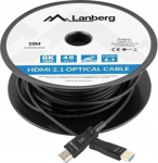 HDMI kaabel - Lanberg 10m optiline Aoc must