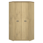 Kapp Mebelbos Denzel 2d, 100,7x100,7x210 cm, pruun