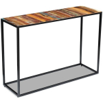 vidaXLi konsoollaud taastatud puidust 110 x 35 x 76 cm