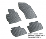 Kummimatid PEUGEOT 4007 2007-2012