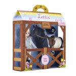 Nukk Lottie koos poniga, 18 cm
