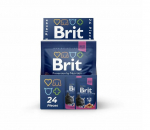 Konserv kassidele kotis Brit Premium Chicken&Turkey 100g x 24 tk