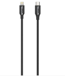 Andmeedastuskaabel Tellur Type-C/Lightning, 1m, Must