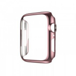 Kaitse&uuml;mbris Apple Watch 44mm Devia Gold-Plated Series Case V2 , Roosa