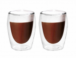 Topeltklaasist tassid Cappuccino, 2 tk.