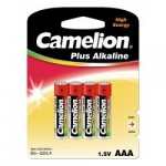 AAA t&uuml;&uuml;pi Camelion alkaline patareid, 4 tk