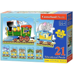 Puzzlepildid rong numbritega E-135