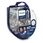 PHILIPS auto pirn H7 12V 55W Racing Vision + 200%, 2 tk. villng Vision + 200%, 2 gab. villid