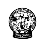 Metallist seinadekoratsioon Merry Christmas, 50x50 cm