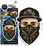 Stiilne &otilde;huv&auml;rskendaja AROMA Street Art Mask - T&auml;navakunsti mask