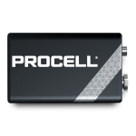 Duracell patareid Procell Intense 6LR61 9V, 10 tk