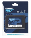 SSD|PATRIOT|Burst Elite|240GB|SATA 3.0|3D NAND|Kirjutuskiirus 320 MBait/s|Lugemiskiirus 450 MBait/s|2,5"|TBW 100 TB|PBE240GS25SSDR