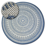 &Uuml;mmargune vaip SISAL FLAT 48695/591 V&auml;rvitud klaas