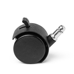 Rataste komplekt toolile Chelsea, 5 tk., must