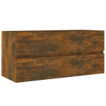 vidaXL valamukapp, suitsutatud tamm, 100 x 38,5 x 45 cm, tehispuit