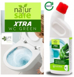 &Ouml;koloogiline tualettruumi puhastusvahend Natursafe Xtra WC Green, 1 l