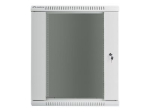 Lanberg 19'' seinakapp 15U WF01-6615-10S, 600x600mm, 60kg, IP20, klaasuks, 2 ventilaatoriavahet, 4 vertikaalset riba