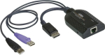 Aten KVM adapter KA7169-AX, KVM / audio extender, 1xUSB, 1xDisplayPort, nutikaarditoe tugi