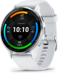 Garmin Nutikell Venu 3 010-02784-00, 3.56 cm, 454 x 454 px, AMOLED, 45 mm, 14 p, 5 ATM, GPS, Wi-Fi, Bluetooth, valge, h&otilde;be