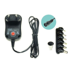 Universaalne adapter spordiseadmetele 3-12 V - 1A