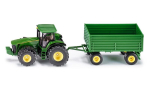 Siku traktor John Deere 8430 haagisega, 1:50