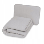 Matex baby Musliini tekk ja padi, 135x100+40x60 cm, helehall