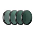 Freewell FW-OA6-BRG filtrite komplekt OSMO Action 6 jaoks, ND8/PL, ND16/PL, ND32/PL, ND64/PL, 4 tk, optiline klaas